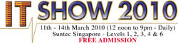 Singapore IT Show 2010 Exhibition @ Suntec 11 - 14th March 2010