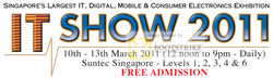 Singapore IT Show 2011 Exhibition @ Suntec 10 March - 13 March 2011